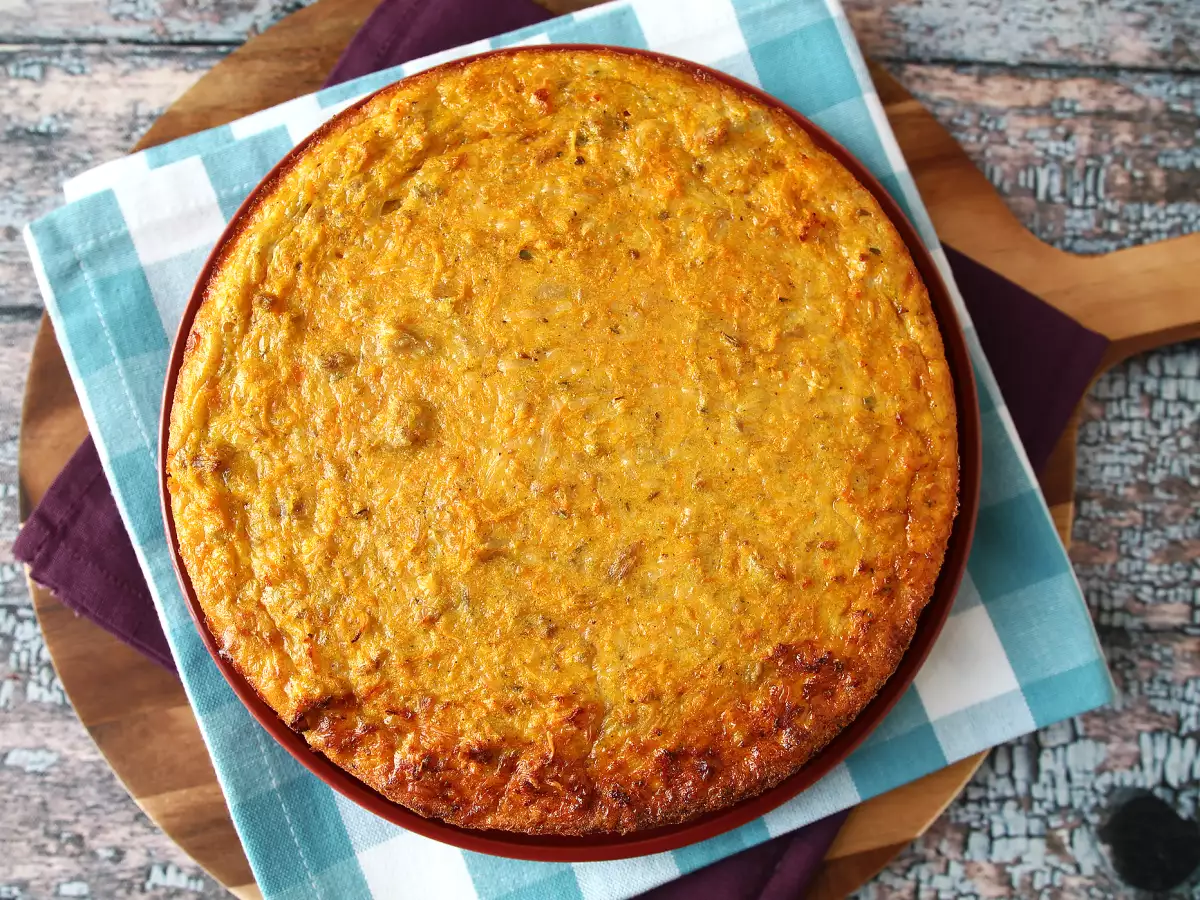 Quiche sans pâte au thon, carottes et cottage cheese : facile et protéinée - photo 2