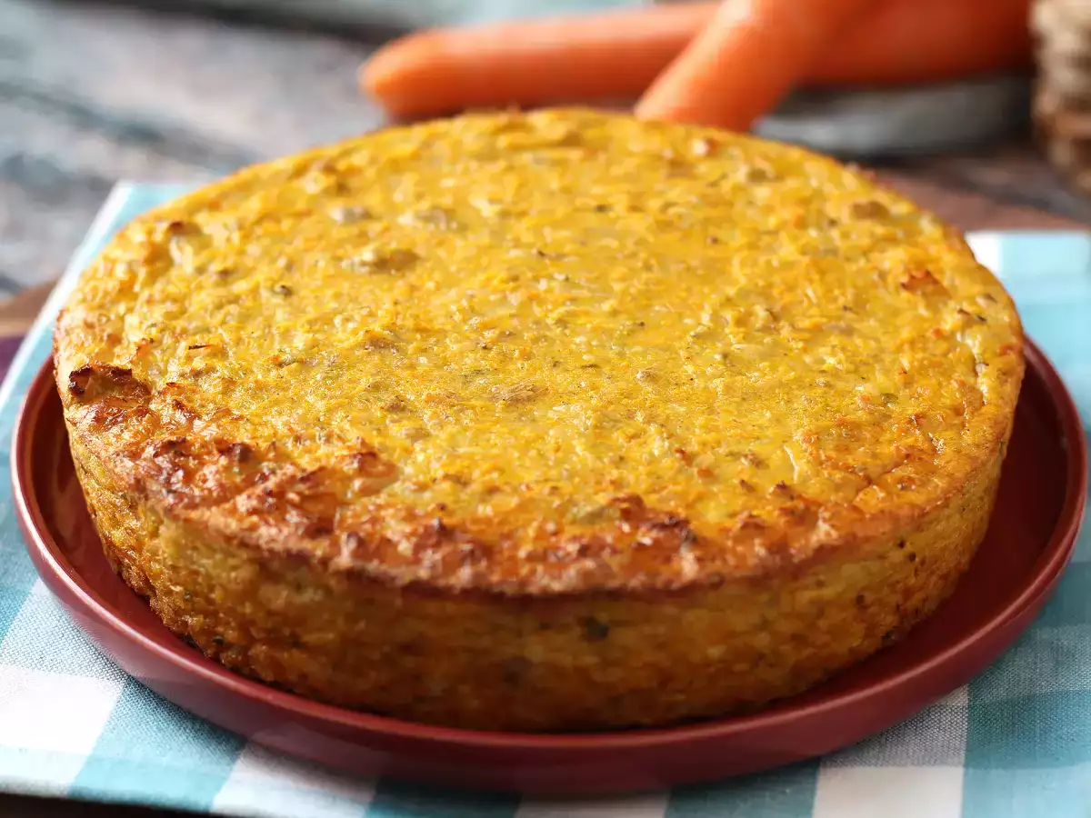 Quiche sans pâte au thon, carottes et cottage cheese : facile et protéinée - photo 3