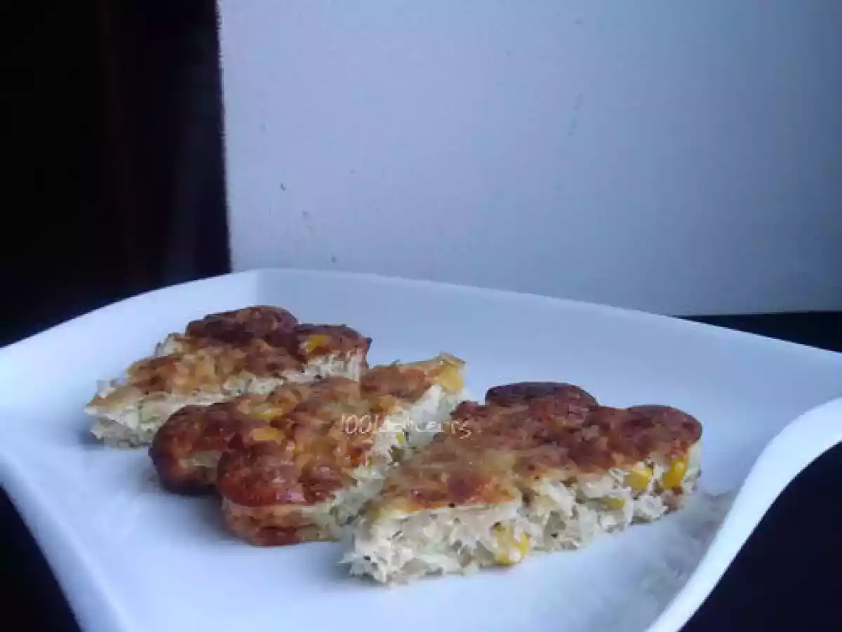 Quiche sans pâte aux poireaux et maïs - photo 2