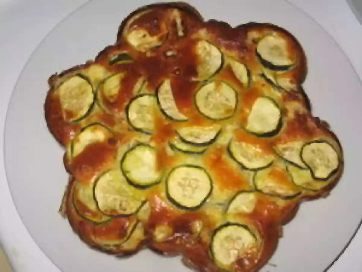 Quiche sans pâte Chèvre et Courgette