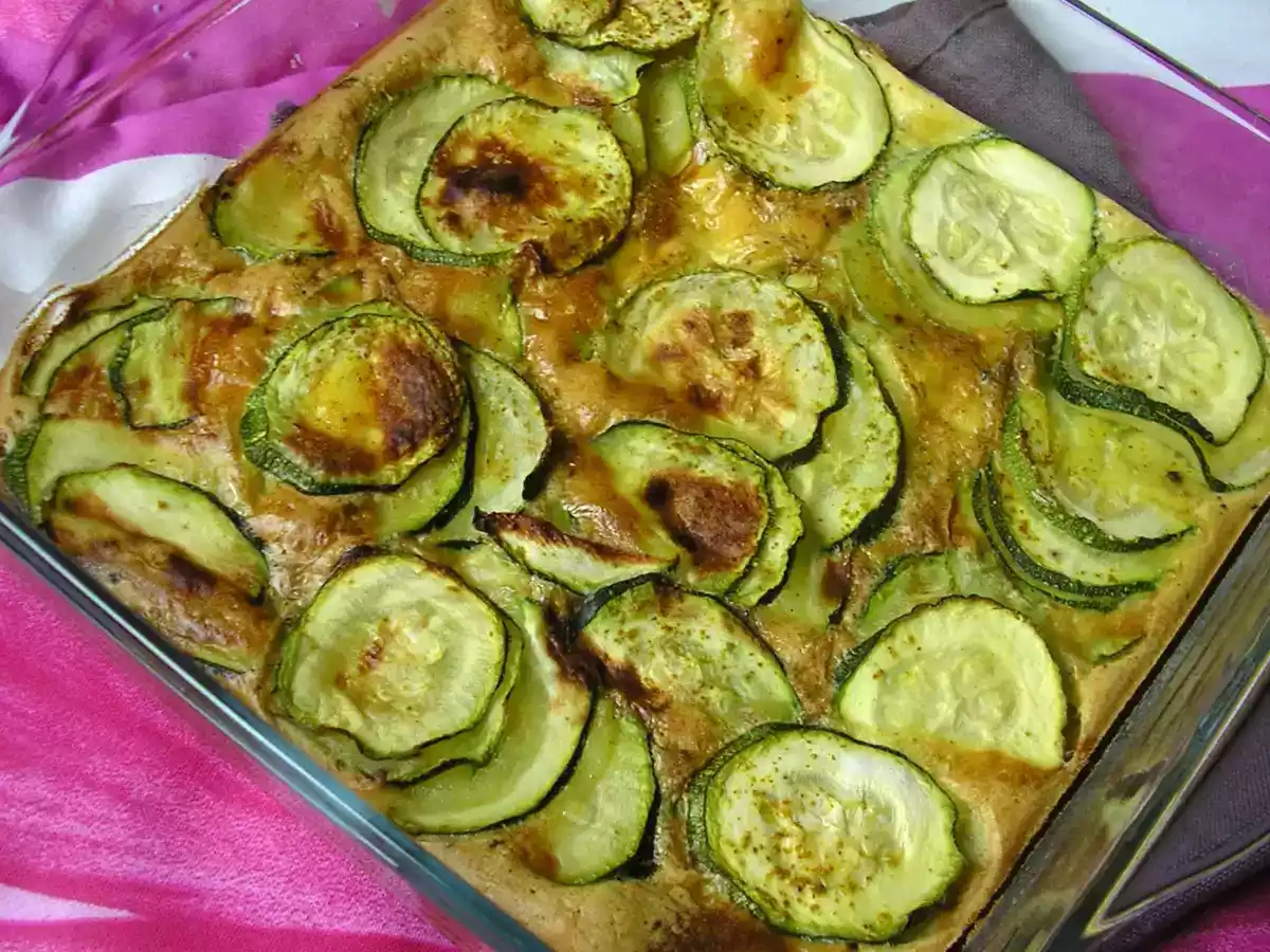 Quiche sans pâte courgettes/curry - photo 2