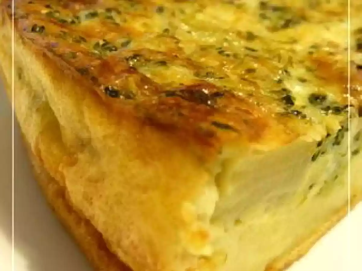 Quiche sans pâte façon tartiflette