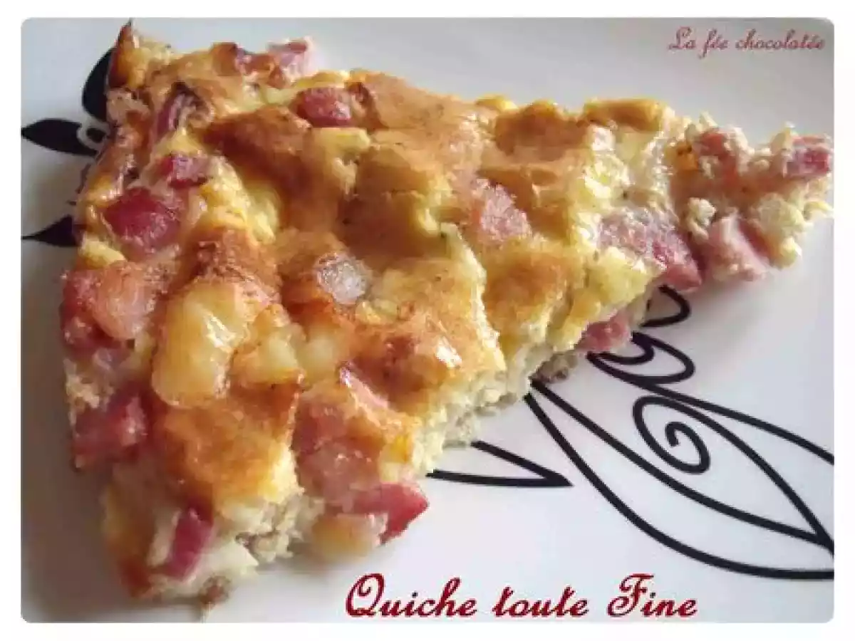 Quiche sans pâte, toute fine! - photo 3