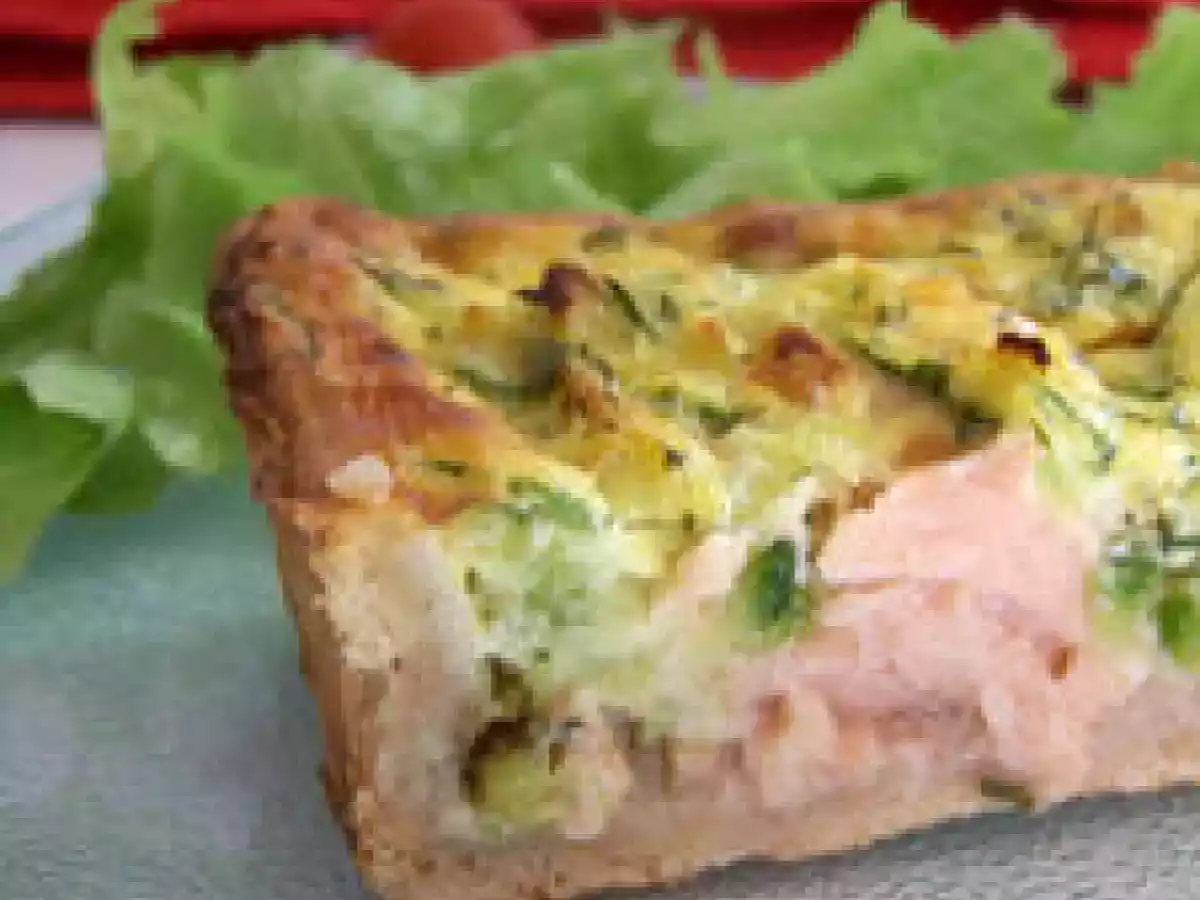 Quiche saumon et crevettes, plutôt légère! - photo 2