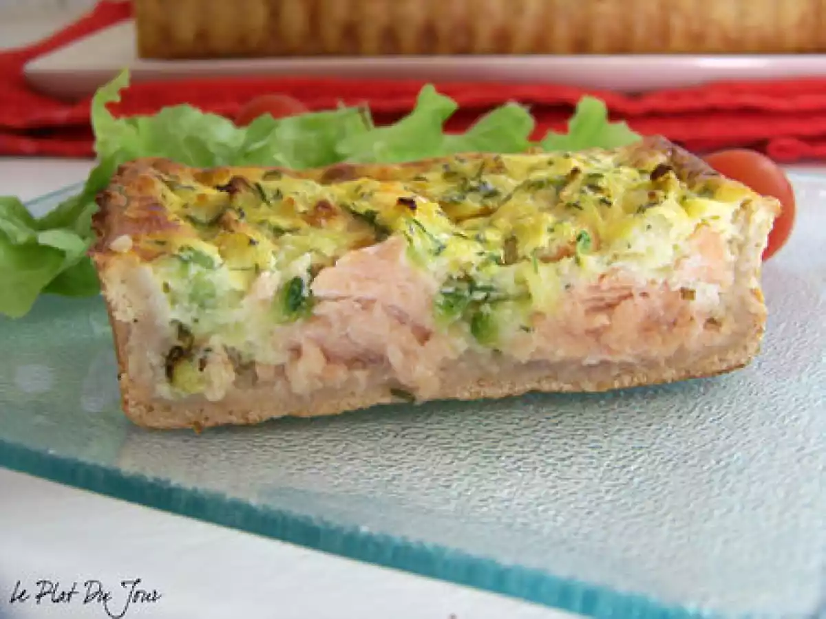 Quiche saumon et crevettes, plutôt légère! - photo 4