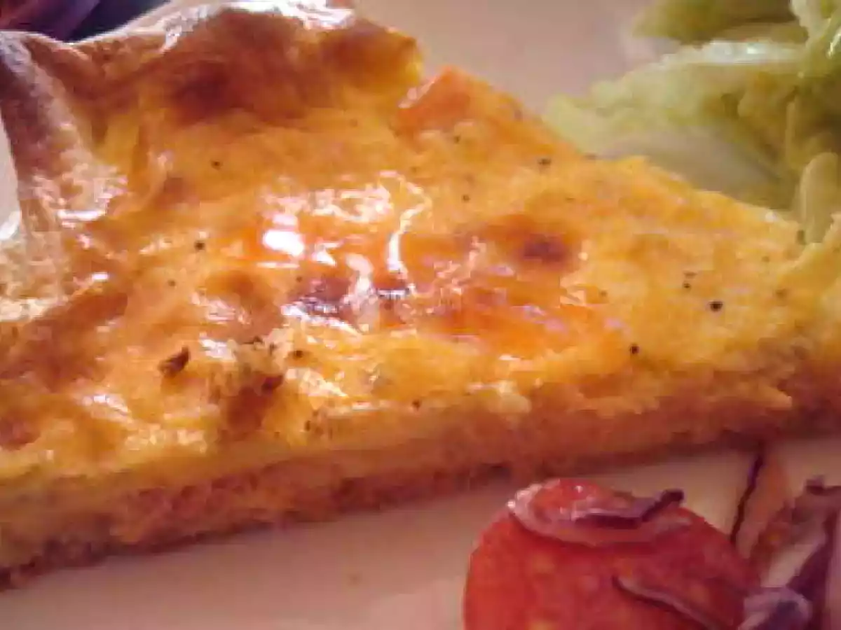 Quiche saumon toastinettes