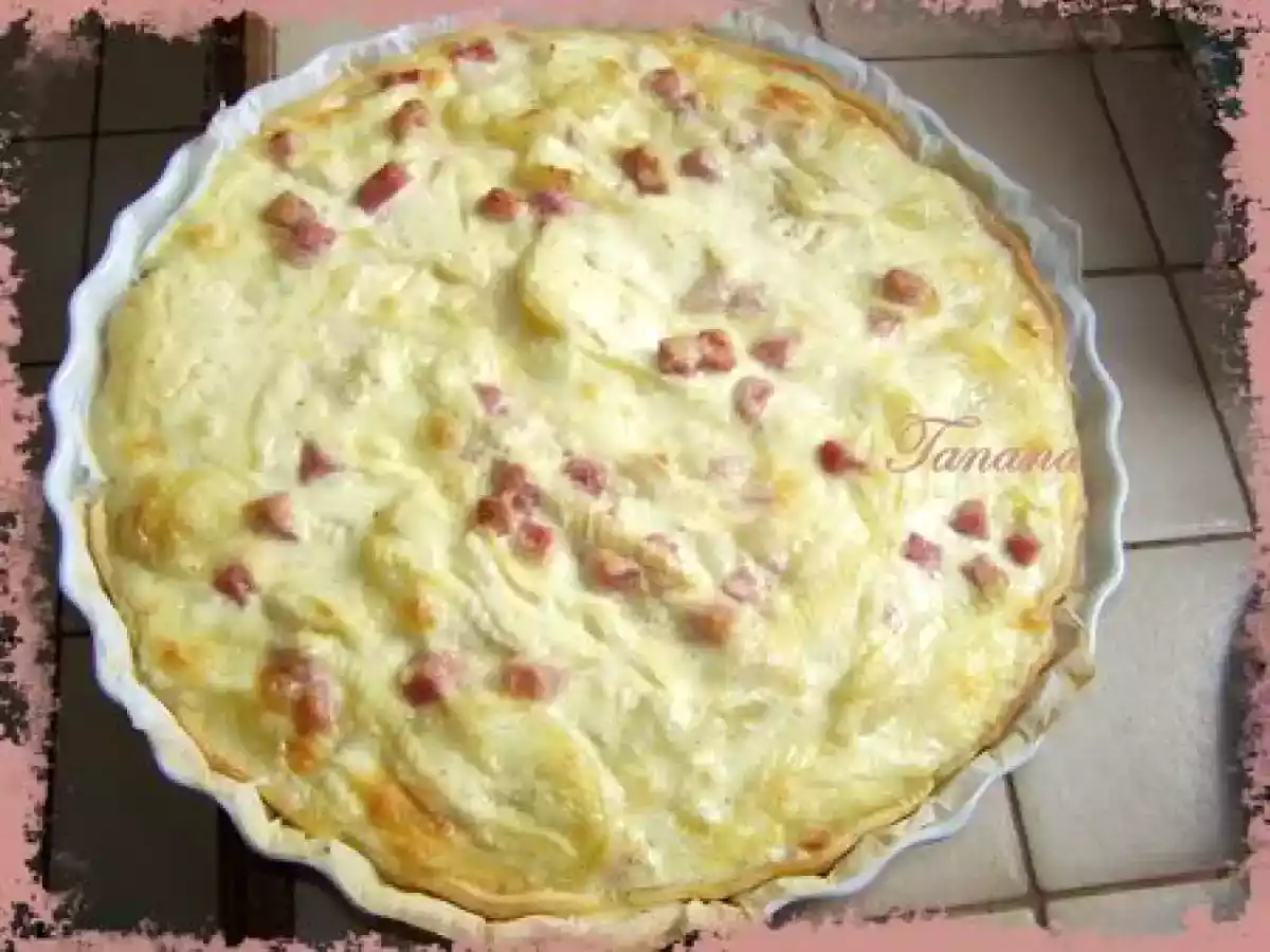 Quiche tartiflette