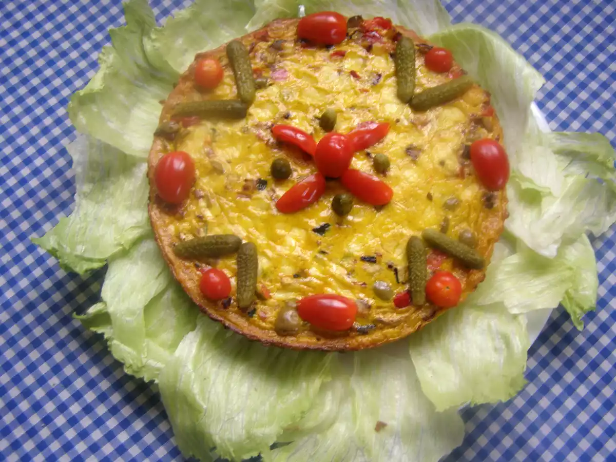 Quiche végétarienne