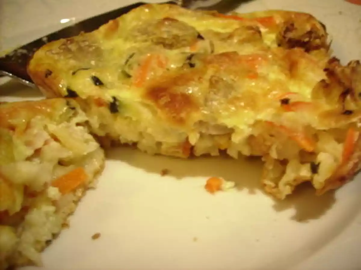 Quichettes au cabillaud et julienne de légumes - photo 2