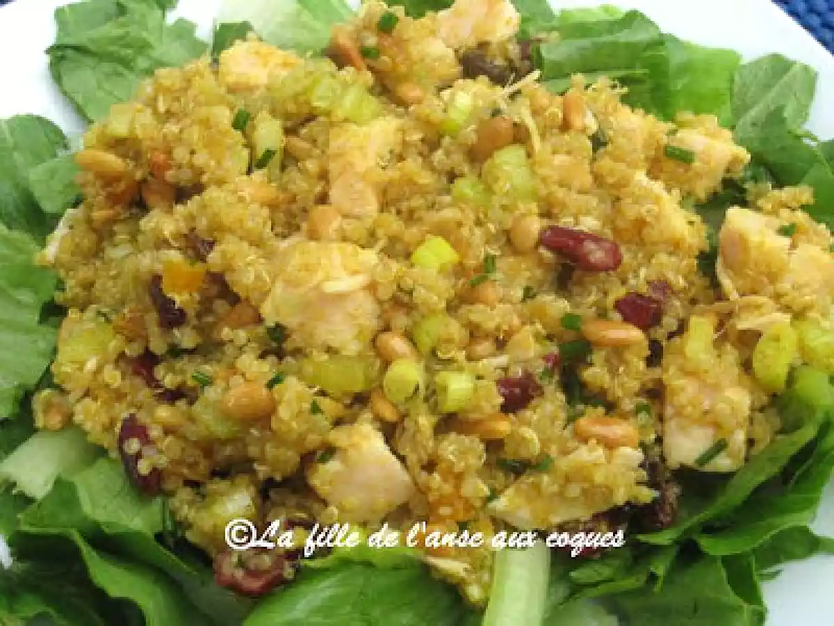 QUINOA AU POULET ET AU CARI - photo 2