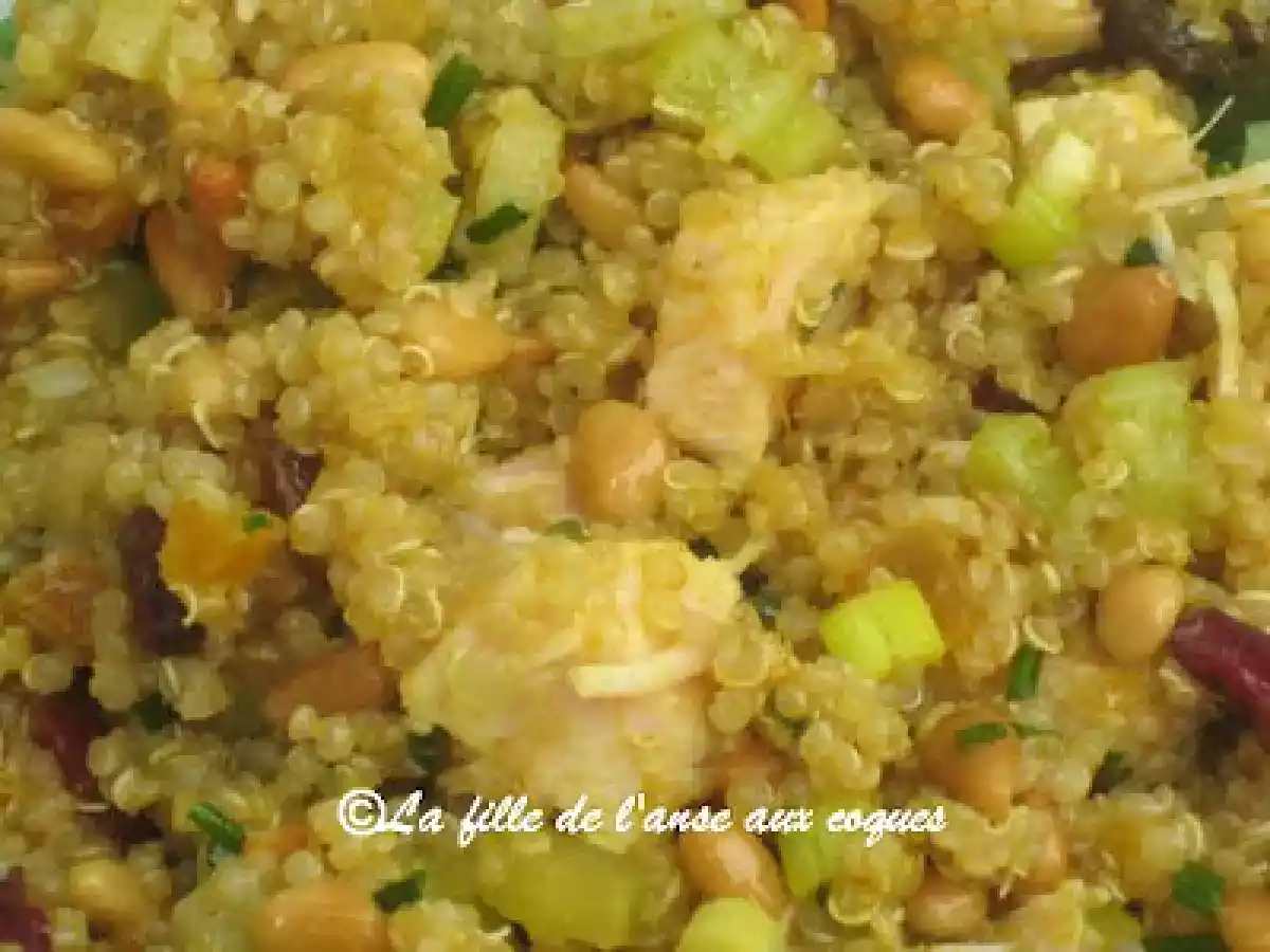 QUINOA AU POULET ET AU CARI - photo 3