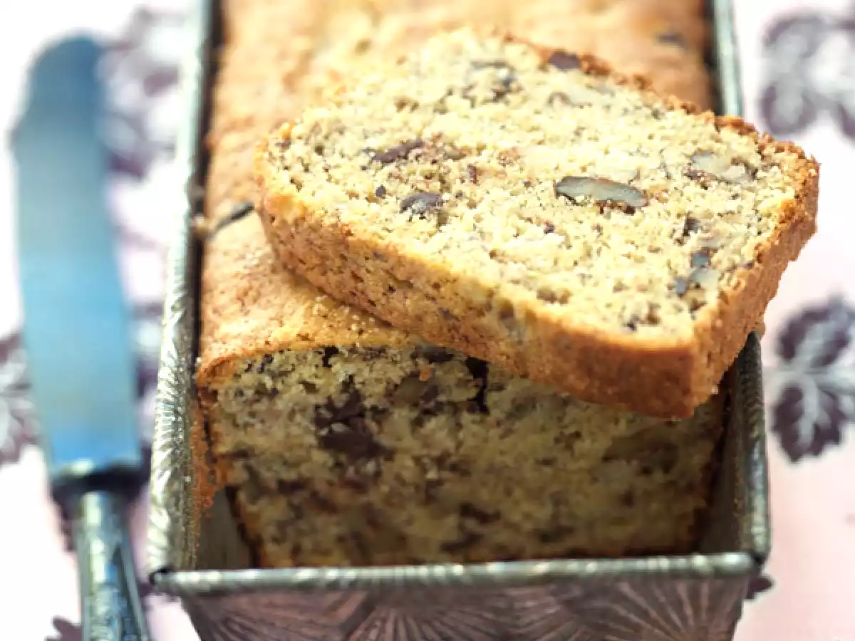 Quinoa banana bread ? Gâteau au quinoa et aux bananes