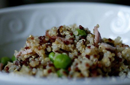 Recette de quinoa façon riz cantonnais savoureux