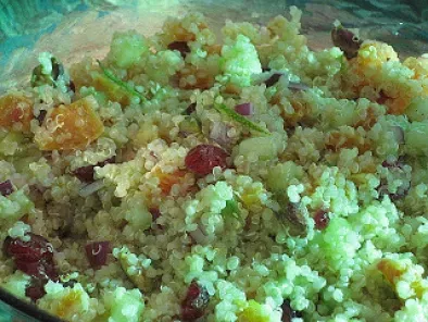 Quinoa, oranges et canneberges en salade - photo 2