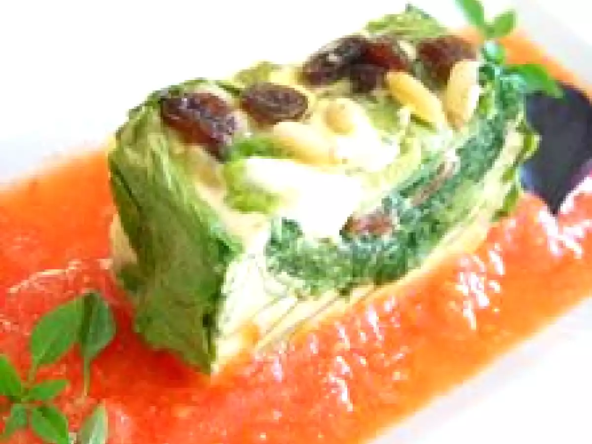 Quinzaine de la salade : Terrine Reine des Glaces / chèvre, pignons et raisins secs - photo 2