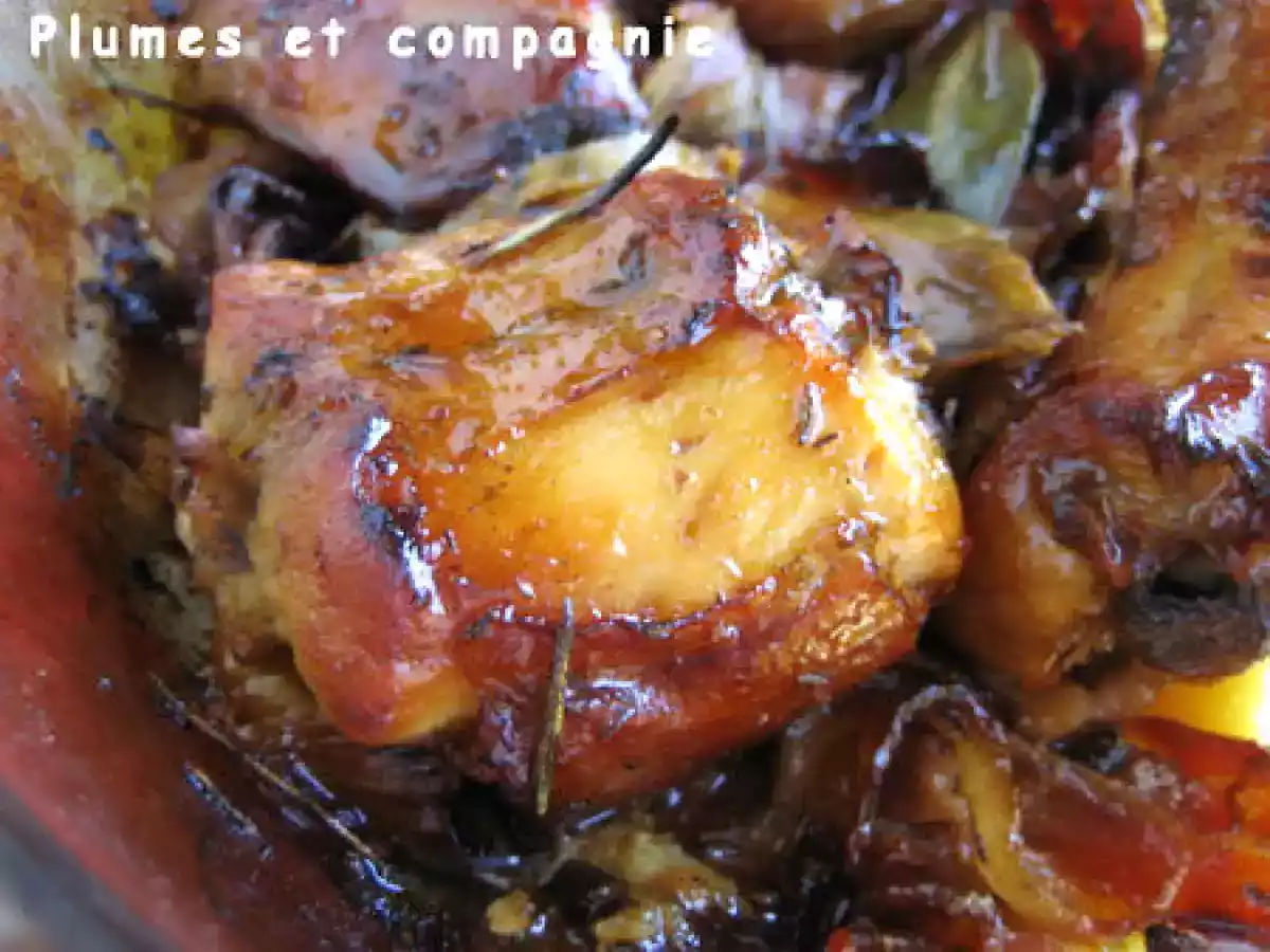 Râbles de lapin caramélisés à la bière at au genièvre - photo 3