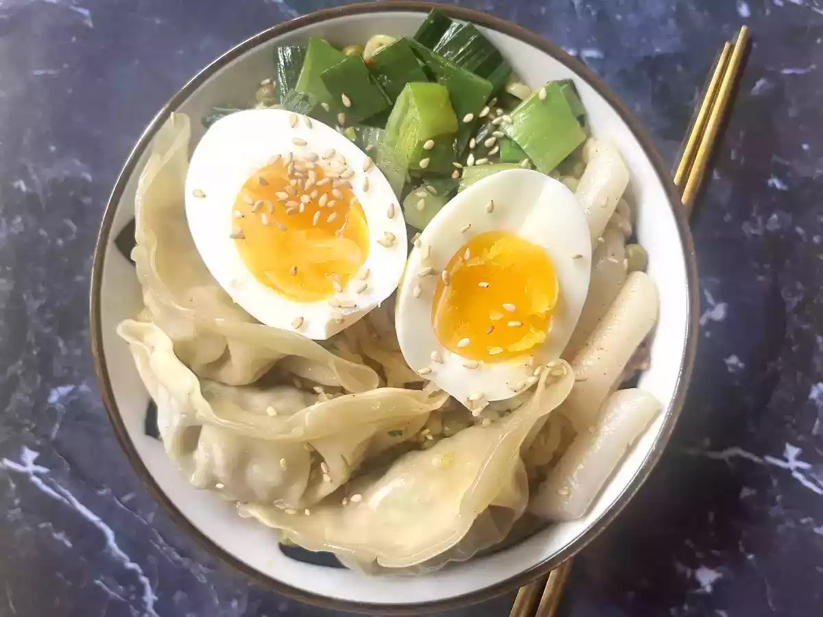 Rabokki, la combinaison parfaite ramyeon + tteok