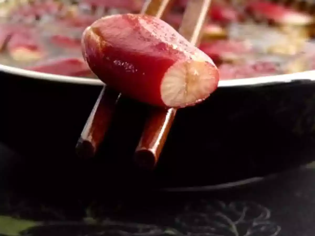 Radis en marinade (sucré-salé)