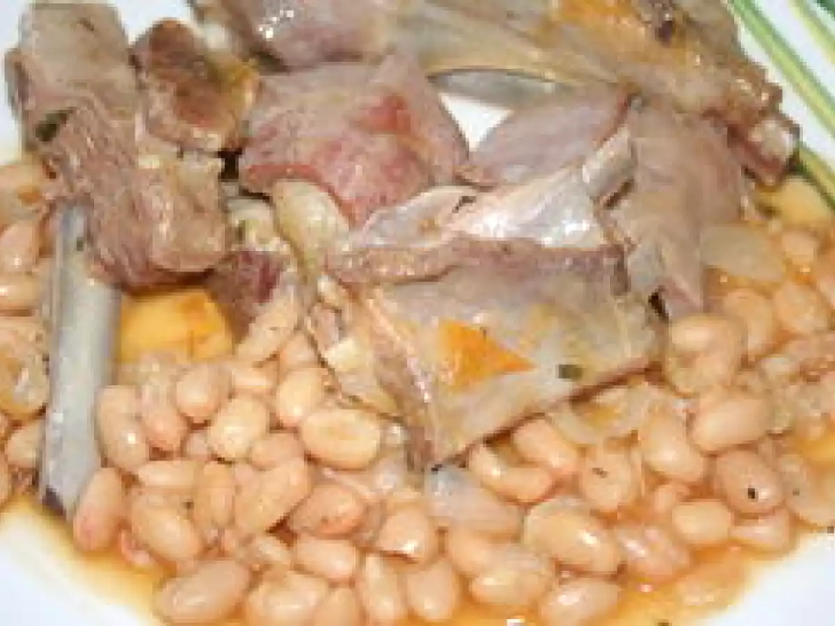 Ragoût d'agneau aux haricots blancs
