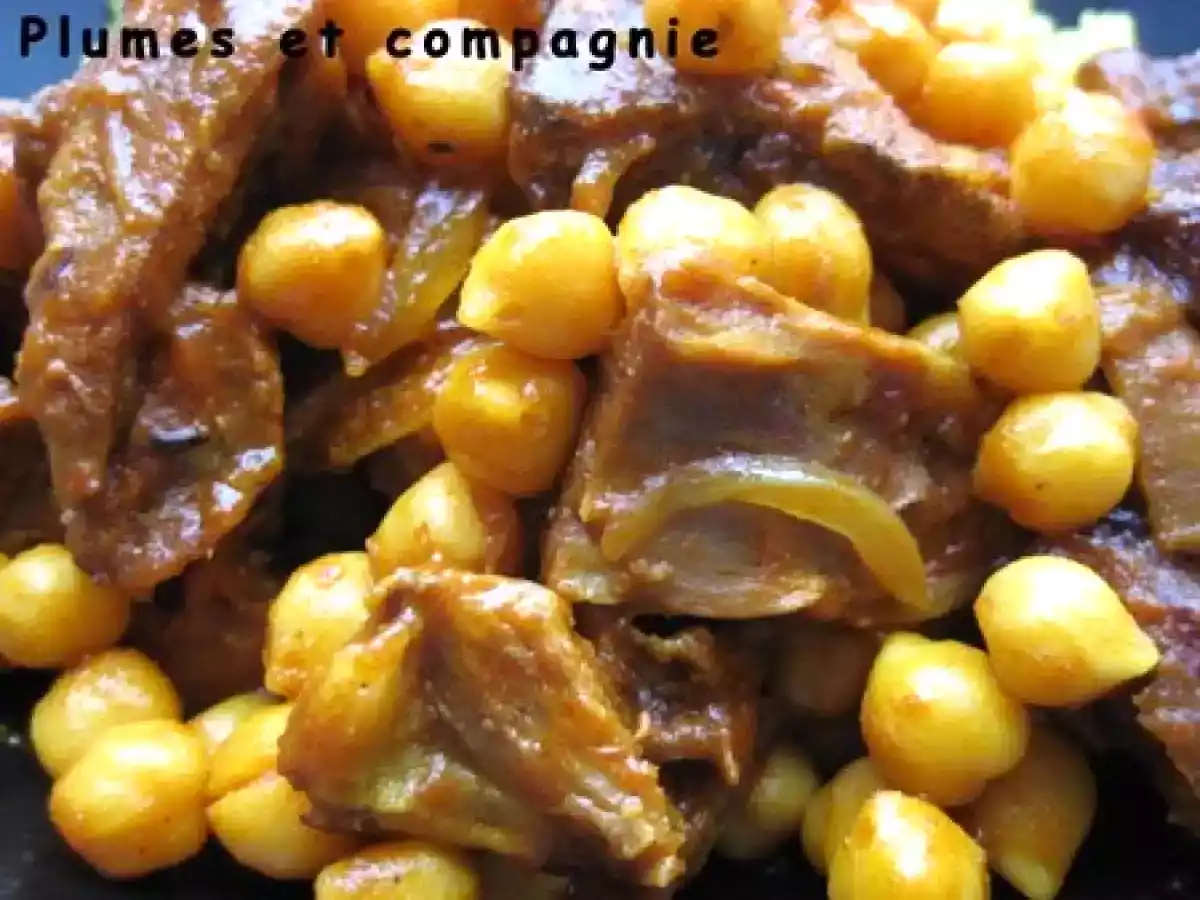 Ragoût d'agneau aux pois chiches