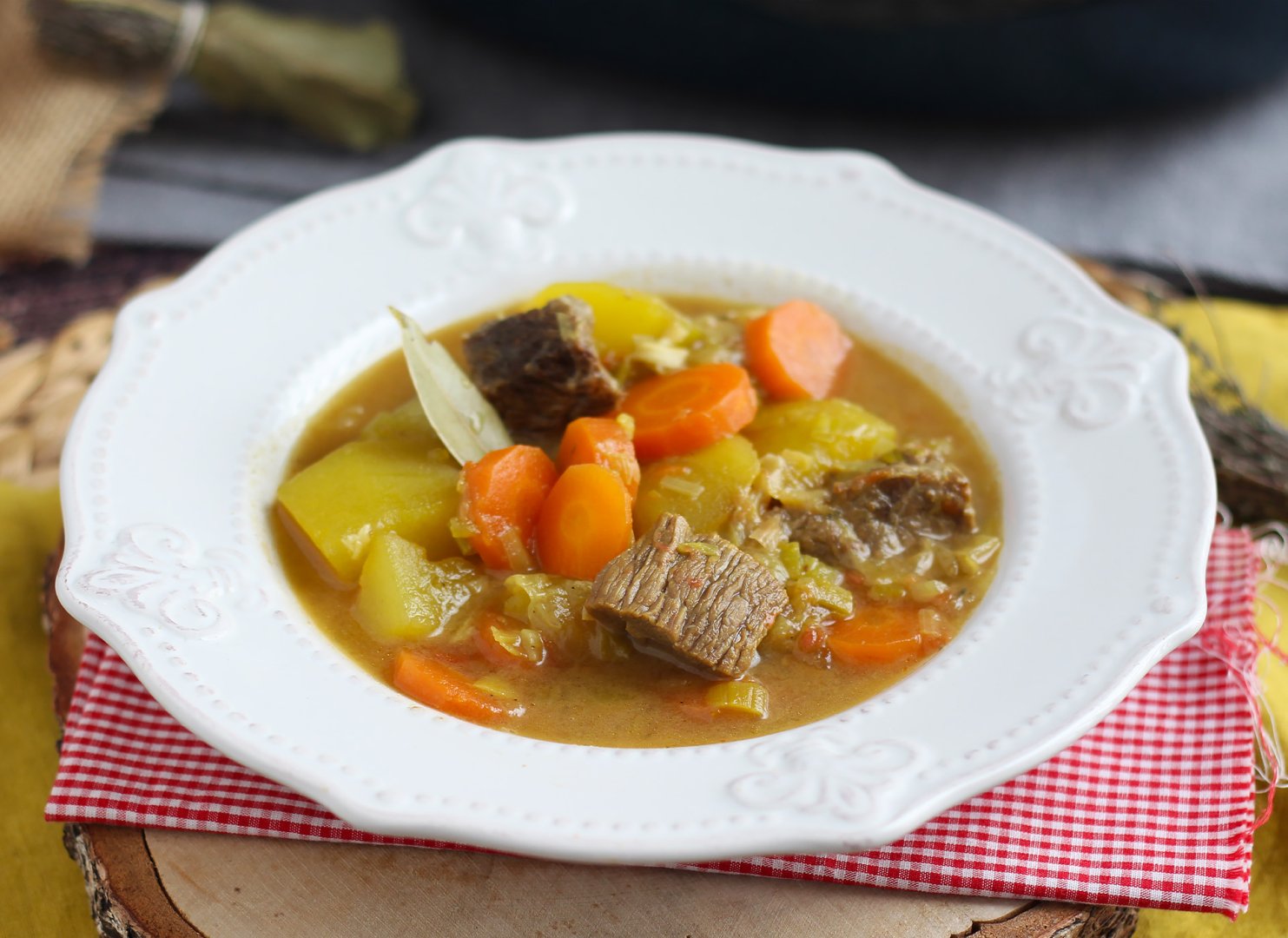 Recette de ragoût de bœuf et pommes de terre rapide