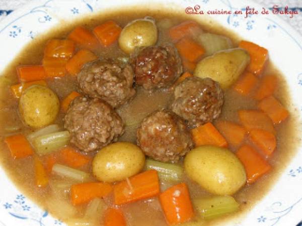 Ragoût de Boulettes aux Légumes + TAGuée - photo 2