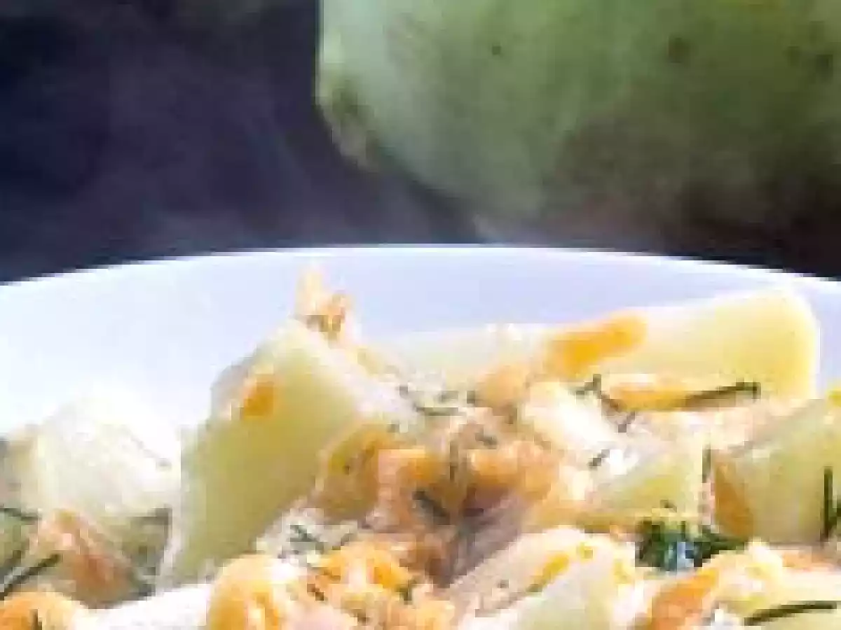 Râgout de chou-rave à l'aneth