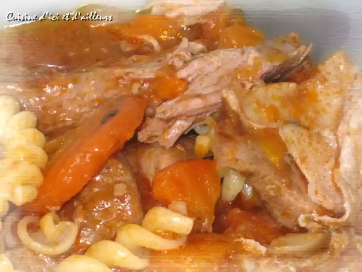 Ragout de Dinde à l'italienne