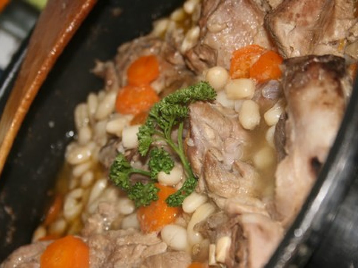 Recette de ragoût de mouton aux haricots blancs