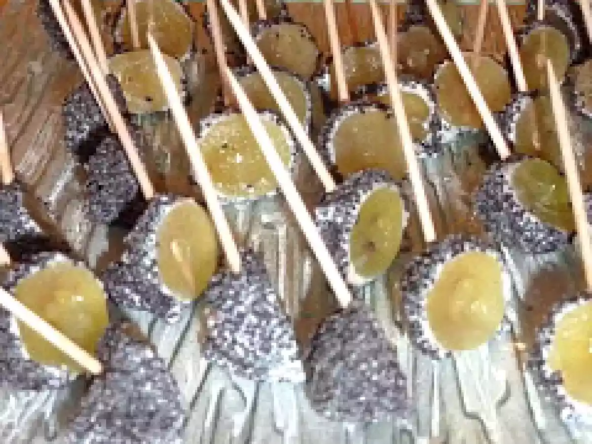 Raisin sucré salé au pavot