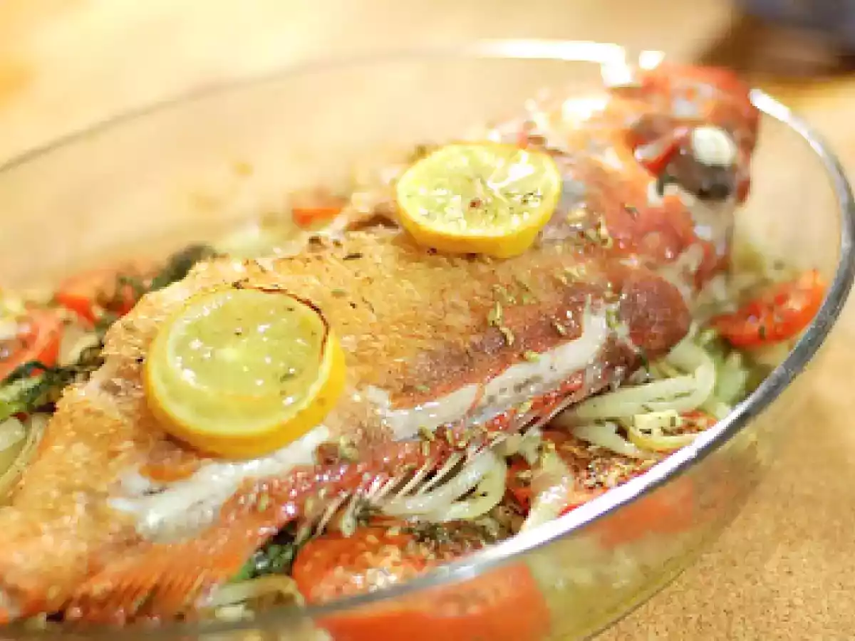 Rascasse au four sur lit de fenouil - photo 2