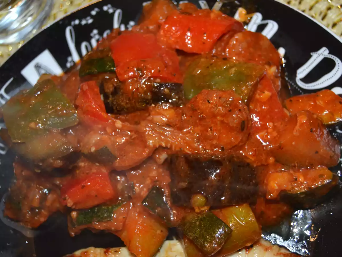 Ratatouille au chorizo