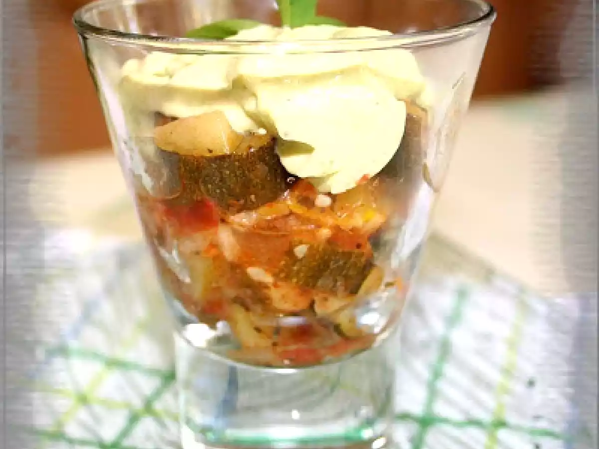 RATATOUILLE ET SON ESPUMA AU BASILIC - photo 2