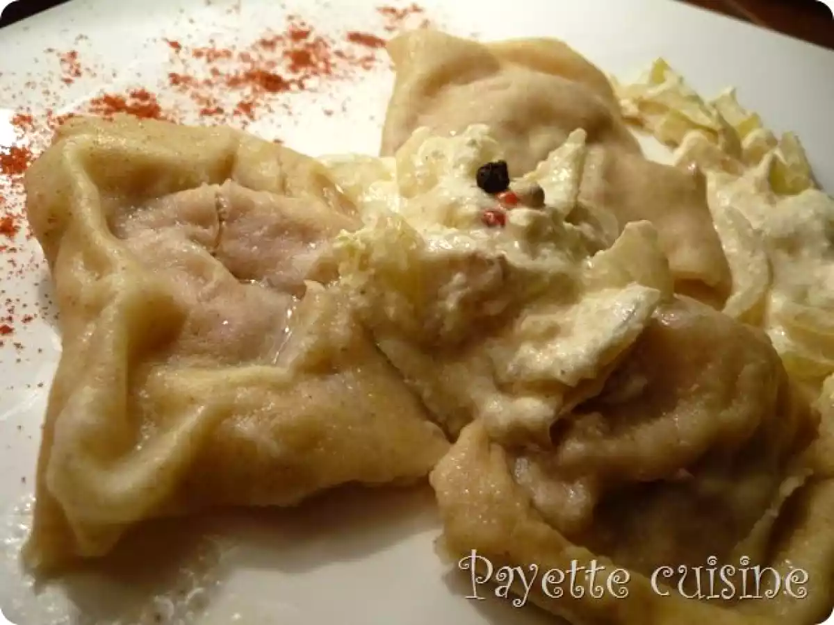 Ravioles au foie gras sauce 4 épices - photo 2