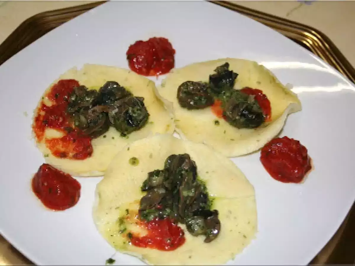 RAVIOLES D'ESCARGOT A LA TOMATE - photo 3