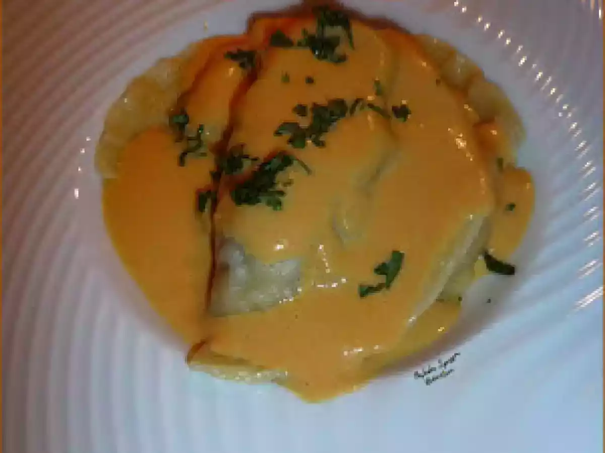 Ravioles de Légumes, Sauce au Potiron