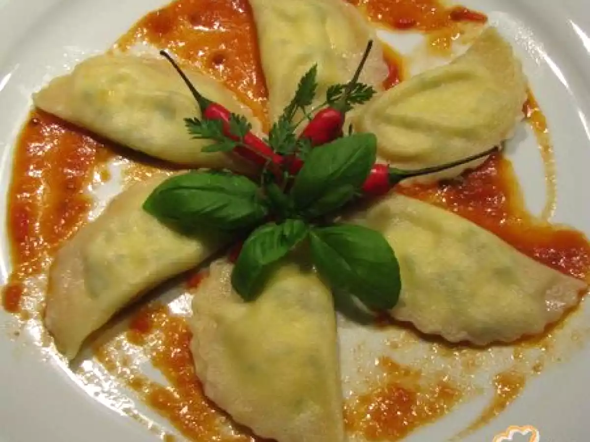 Ravioles des Anges, sauce Lucifer !!!