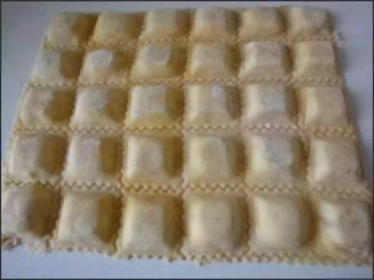 Ravioles maison au saumon fumé, sauce champignons