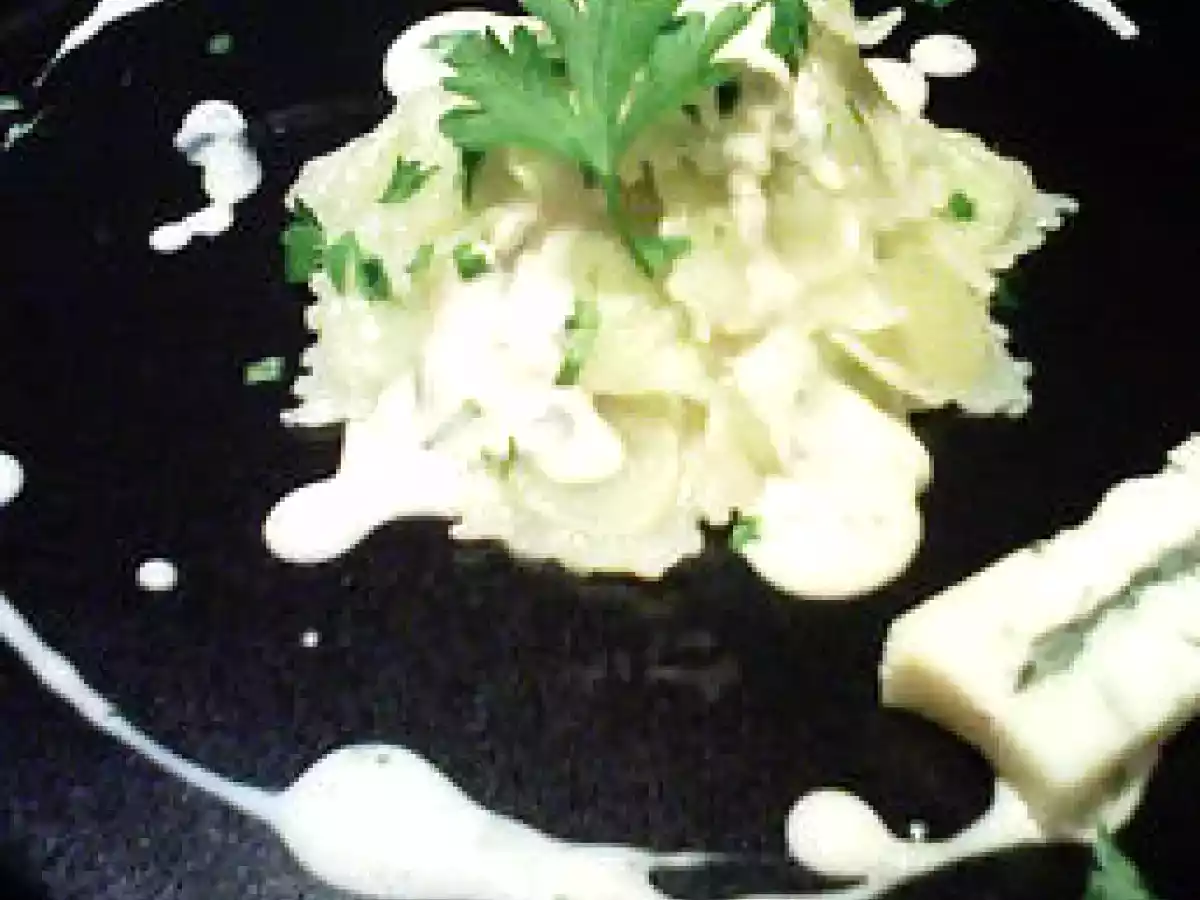 RAVIOLES SAUCE PERSILLEE AU GORGONZOLA