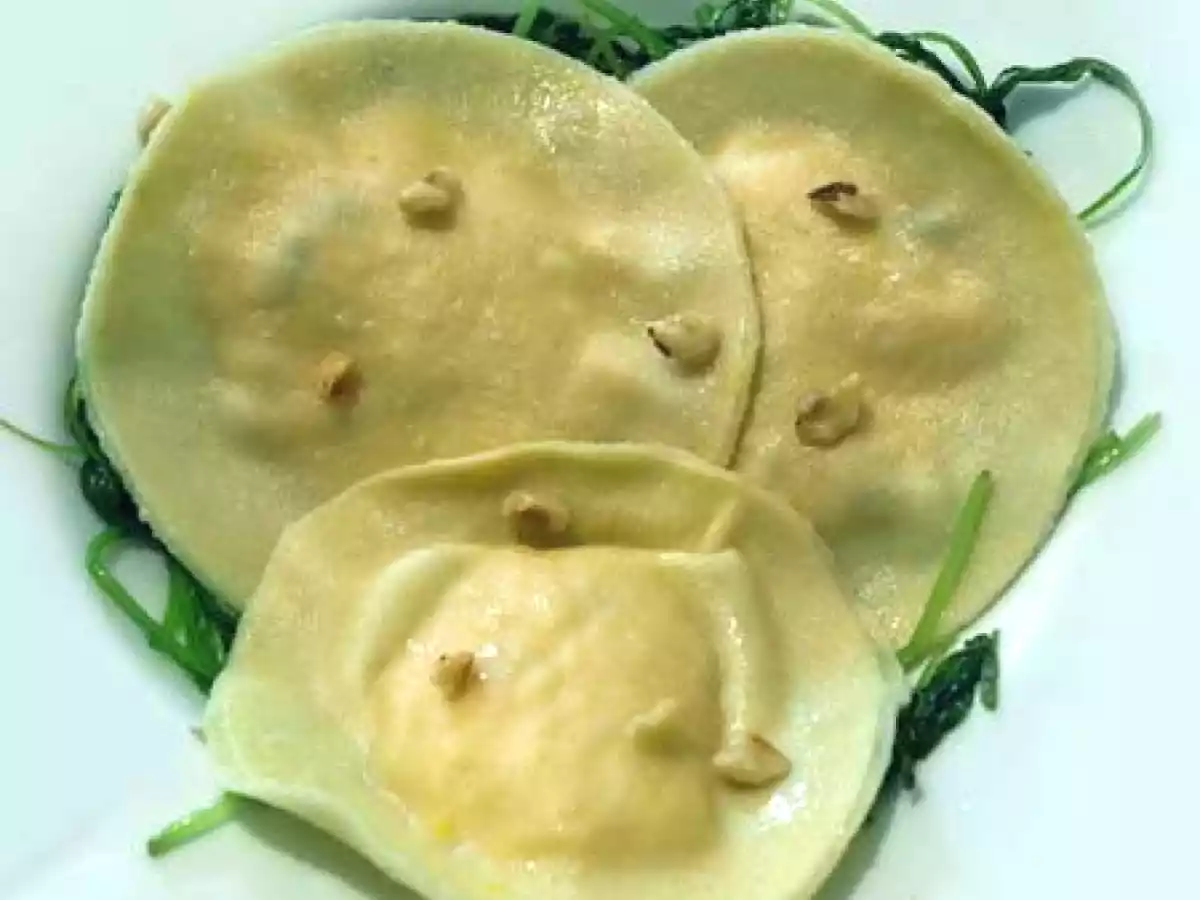 Ravioli potimarron-ricotta et noisettes - photo 2