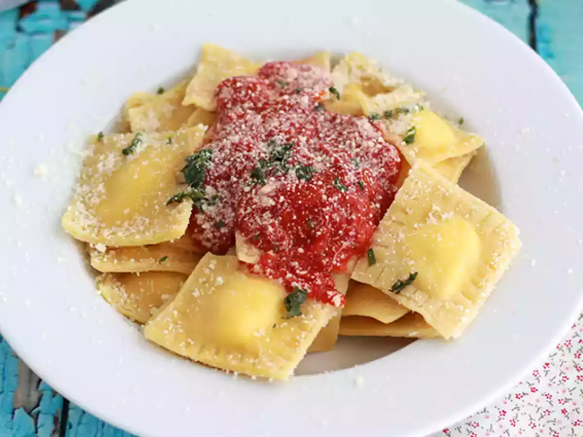 Raviolis à la ricotta, la recette expliquée pas à pas