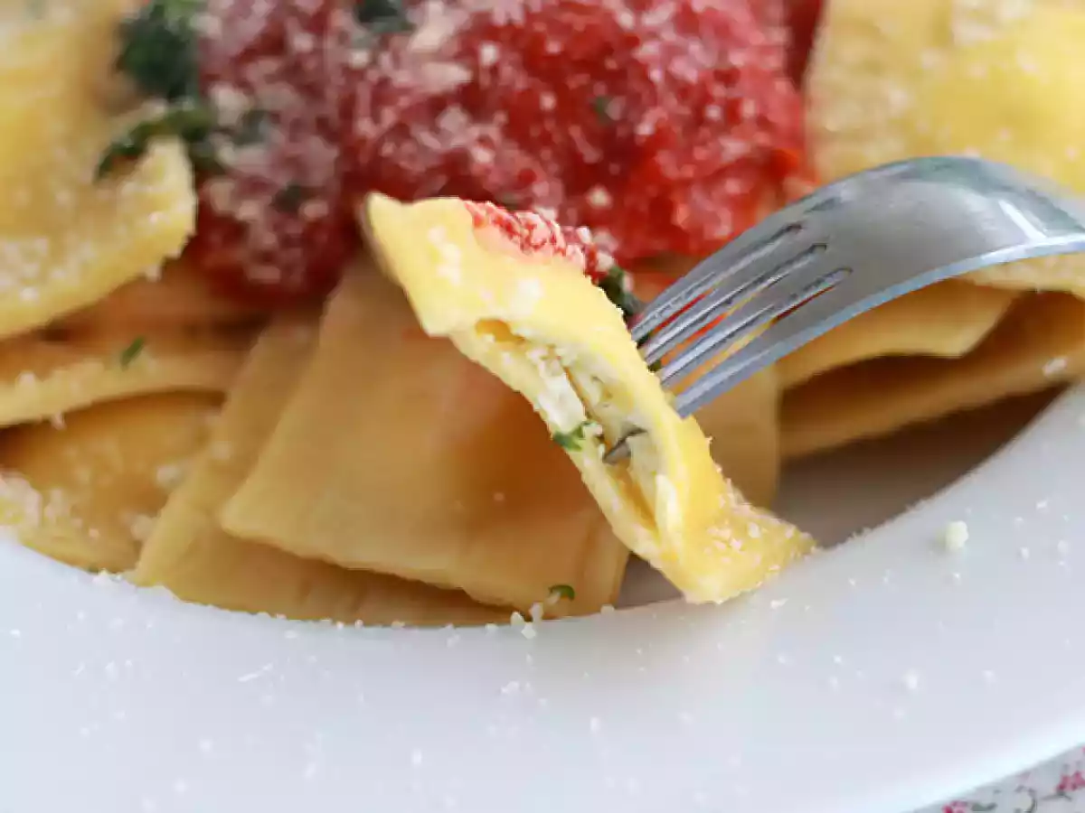 Raviolis à la ricotta, la recette expliquée pas à pas - photo 3