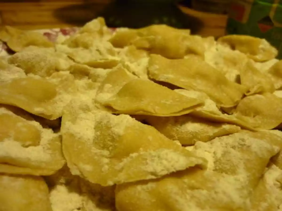 Raviolis au fromage maison