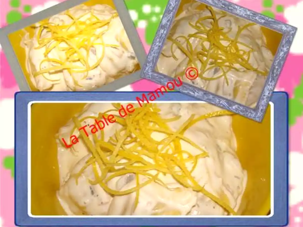 Raviolis aux cèpes, sauce au citron et champignons