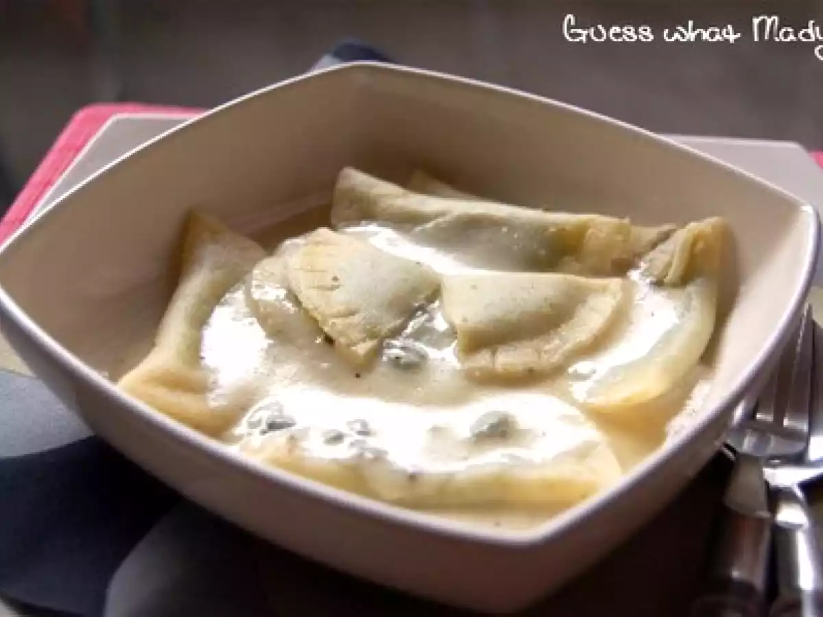 Raviolis aux épinards et Gorgonzola - photo 2