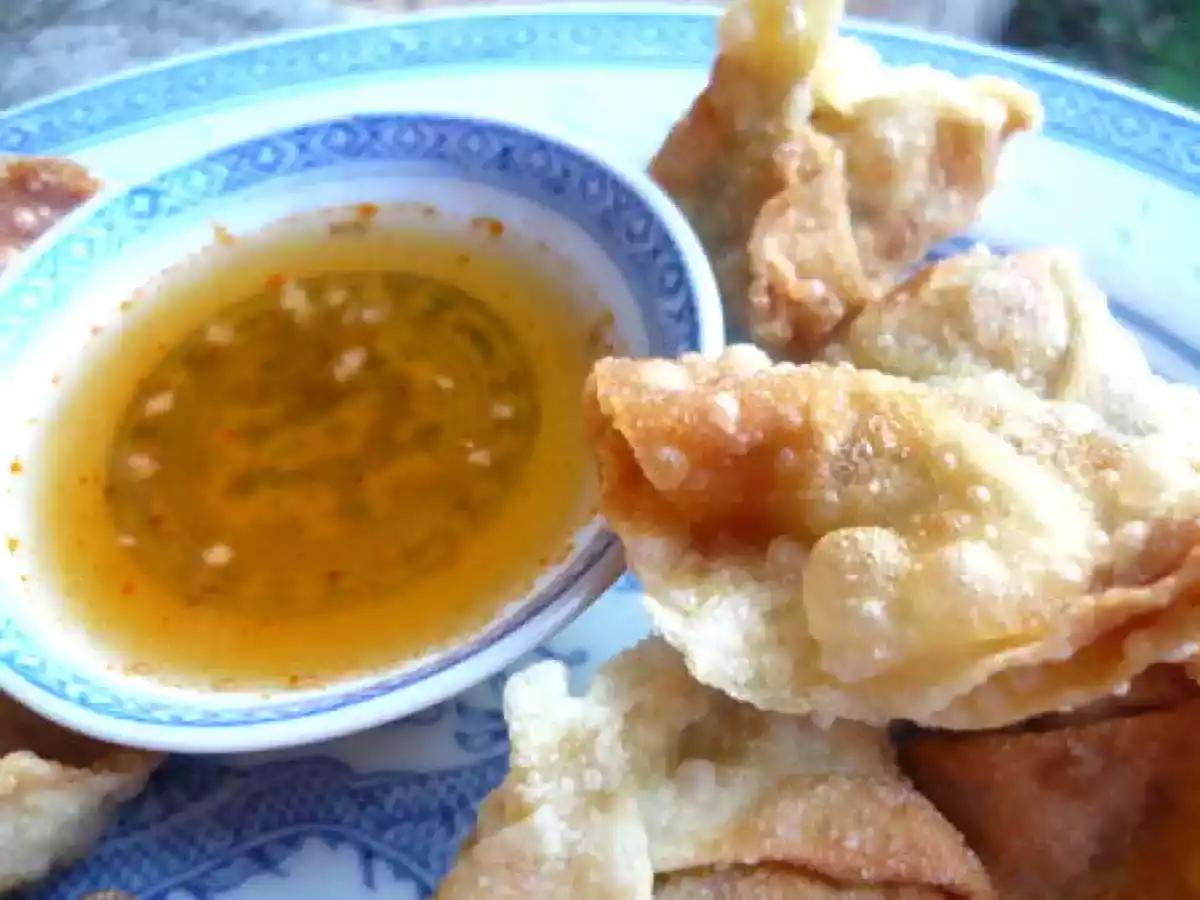 Raviolis de porc au curry et pâte de cacahuètes - photo 2