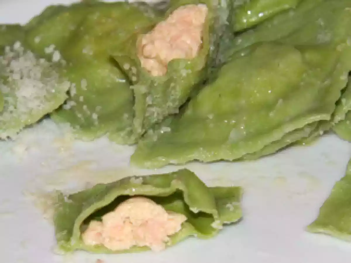 Raviolis frais saumon épinard - photo 4