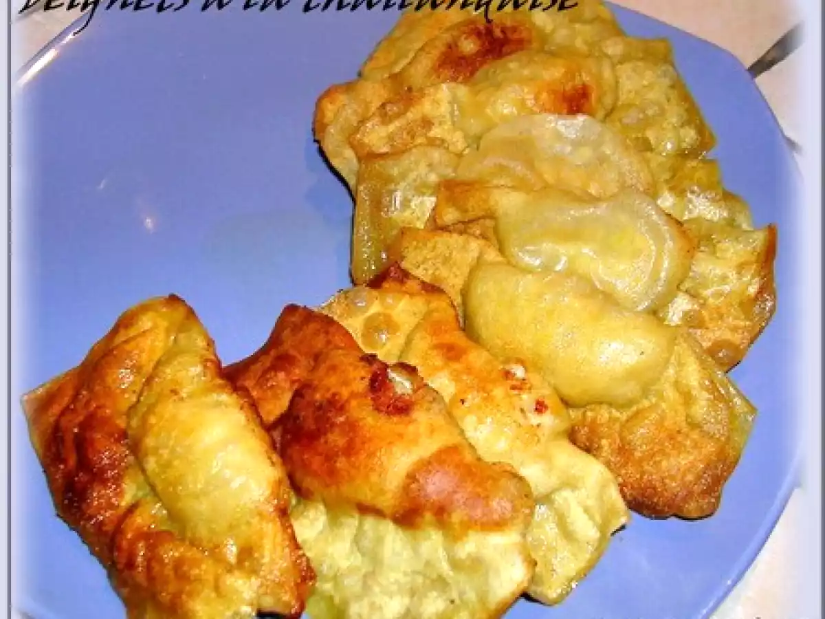 RAVIOLIS FRITS A LA THAILANDAISE