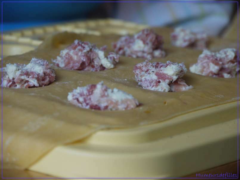 Raviolis jambon de parme chèvre, photo 2