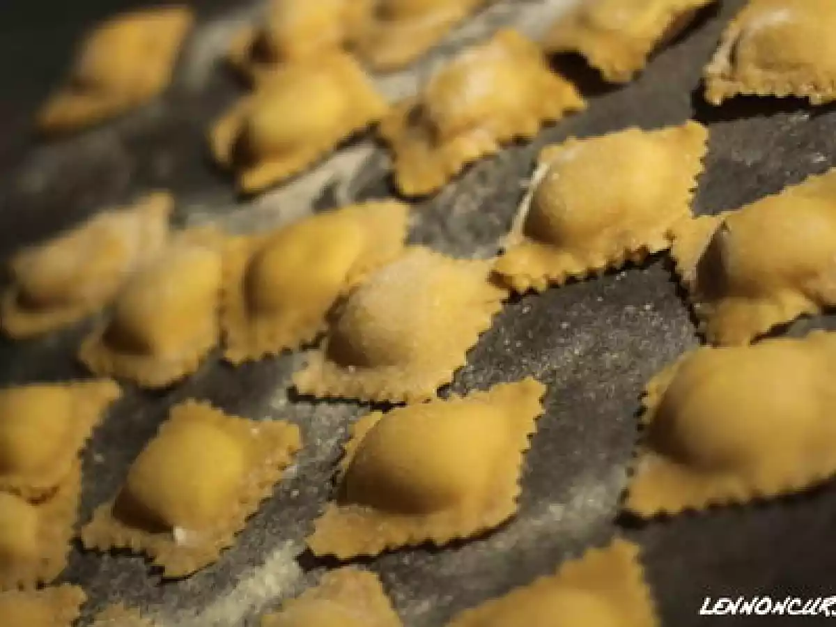 Raviolis maison ricotta artichauts - photo 2